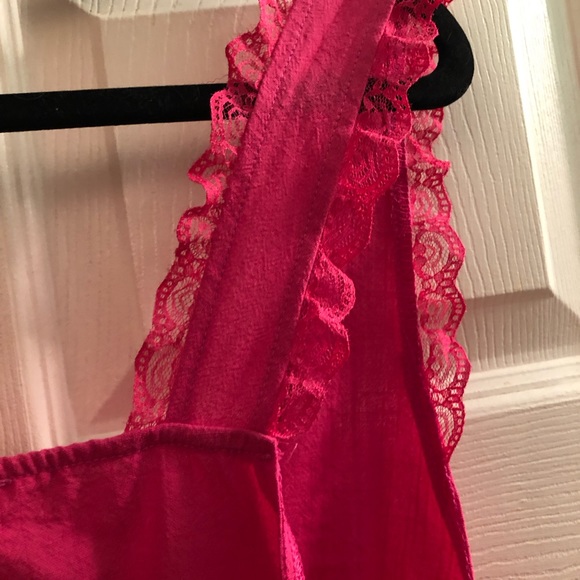 Hot Pink Top New Never Worn Size L - Picture 7 of 7